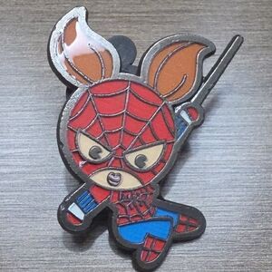 Disney Pin - Shanghai Disney Spider Man Babe Collector Trading Pin